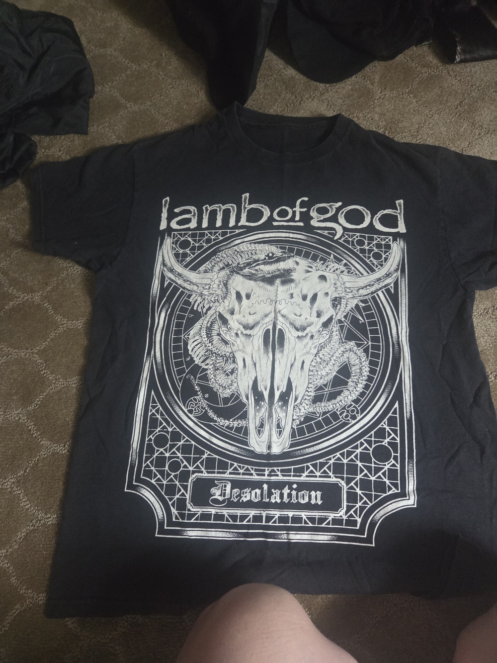 ALL 5-$30Lamb Of God, A Day To Remember & Charm City Devils Tshirts SIZE MEDIUM.